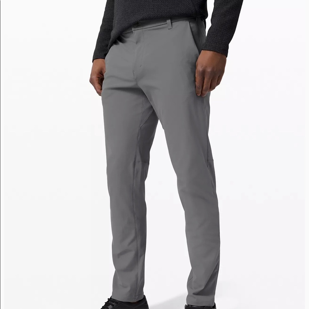 Men’s Lululemon Gray Commission Pants Size 34